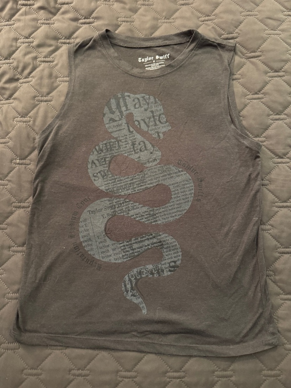 Taylor Swift Reputation Graphic Tank Top